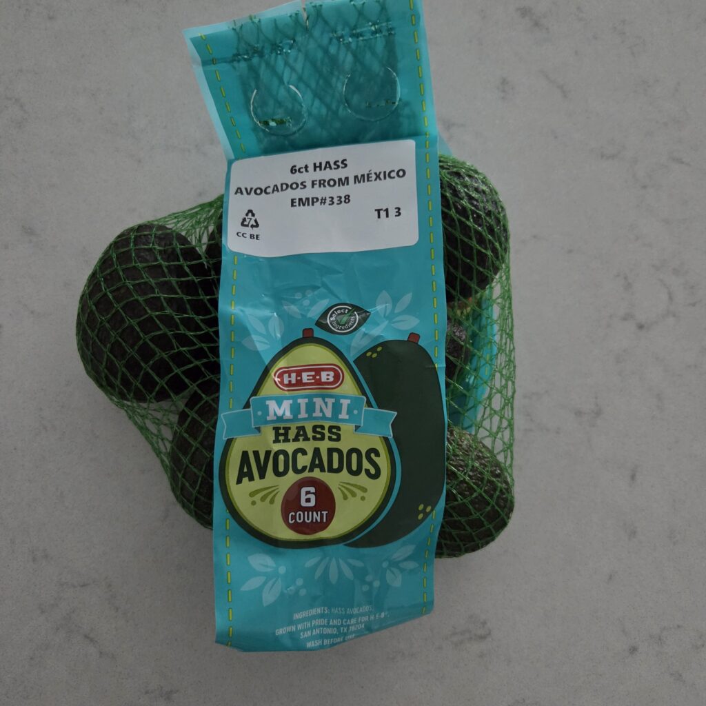H-E-B Mini Hass Avocados — the perfect size for avocado toast, breakfast, and single servings. 🥑✨